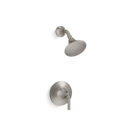 Kohler Tone Rite-Temp Shower Trim 1.75 GPM Vibrant Brushed Nickel K-TS27420-4G-BN